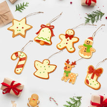 Load image into Gallery viewer, Paint by Numbers Christmas Decorations - Angel Wings &amp; Stars Kit Figured'Art