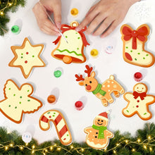 Load image into Gallery viewer, Paint by Numbers Christmas Decorations - Angel Wings &amp; Stars Kit