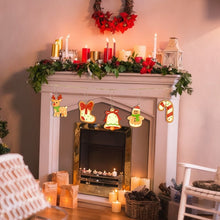 Load image into Gallery viewer, Paint by Numbers Christmas Decorations - Angel Wings &amp; Stars Kit