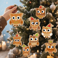 Load image into Gallery viewer, Paint by Numbers Christmas Decorations - Christmas Forest Friends Kit