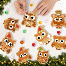 Load image into Gallery viewer, Paint by Numbers Christmas Decorations - Christmas Forest Friends Kit