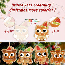 Load image into Gallery viewer, Paint by Numbers Christmas Decorations - Christmas Forest Friends Kit