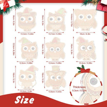 Load image into Gallery viewer, Paint by Numbers Christmas Decorations - Christmas Forest Friends Kit