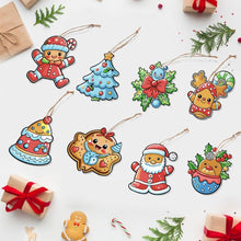 Load image into Gallery viewer, Paint by Numbers Christmas Decorations - Santa's Cookie Parade Kit Figured'Art
