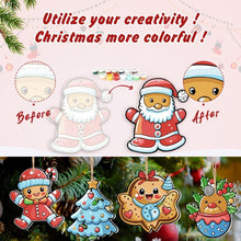 Load image into Gallery viewer, Paint by Numbers Christmas Decorations - Santa's Cookie Parade Kit