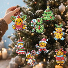 Load image into Gallery viewer, Paint by Numbers Christmas Decorations - Holly Berry Wreath Kit