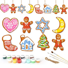 Load image into Gallery viewer, Paint by Numbers Christmas Decorations - Jolly House &amp; Hearth Kit