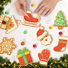 Load image into Gallery viewer, Paint by Numbers Christmas Decorations - Joyful Icons Kit 1