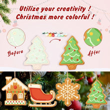 Load image into Gallery viewer, Paint by Numbers Christmas Decorations - Joyful Icons Kit 1
