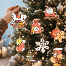 Load image into Gallery viewer, Paint by Numbers Christmas Decorations - Joyful Icons Kit 2