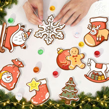 Load image into Gallery viewer, Paint by Numbers Christmas Decorations - Joyful Icons Kit 2