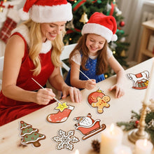 Load image into Gallery viewer, Paint by Numbers Christmas Decorations - Joyful Icons Kit 2