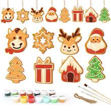 Load image into Gallery viewer, Paint by Numbers Christmas Decorations - Joyful Icons Kit 3