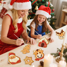 Load image into Gallery viewer, Paint by Numbers Christmas Decorations - Joyful Icons Kit 3