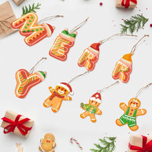 Load image into Gallery viewer, Paint by Numbers Christmas Decorations - Gingerbread Dreams Kit Figured'Art