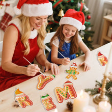 Load image into Gallery viewer, Paint by Numbers Christmas Decorations - Gingerbread Dreams Kit