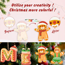 Load image into Gallery viewer, Paint by Numbers Christmas Decorations - Gingerbread Dreams Kit