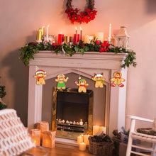 Load image into Gallery viewer, Paint by Numbers Christmas Decorations - Gingerbread Friends Kit