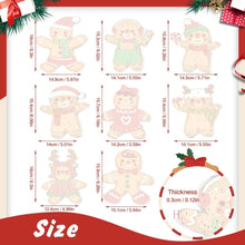 Load image into Gallery viewer, Paint by Numbers Christmas Decorations - Gingerbread Friends Kit