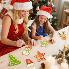 Load image into Gallery viewer, Paint by Numbers Christmas Decorations - Christmas Village Kit
