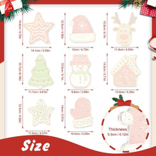 Load image into Gallery viewer, Paint by Numbers Christmas Decorations - Christmas Village Kit