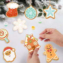 Load image into Gallery viewer, Paint by Numbers Christmas Decorations - Merry Little Icons Kit 1