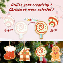 Load image into Gallery viewer, Paint by Numbers Christmas Decorations - Merry Little Icons Kit 1