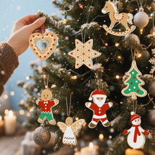 Load image into Gallery viewer, Paint by Numbers Christmas Decorations - Merry Little Icons Kit 2