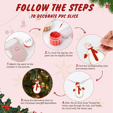Load image into Gallery viewer, Paint by Numbers Christmas Decorations - Merry Little Icons Kit 2