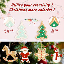 Load image into Gallery viewer, Paint by Numbers Christmas Decorations - Merry Little Icons Kit 2