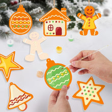 Load image into Gallery viewer, Paint by Numbers Christmas Decorations - Merry Little Icons Kit 3