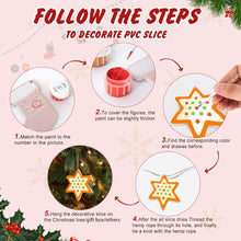 Load image into Gallery viewer, Paint by Numbers Christmas Decorations - Merry Little Icons Kit 3