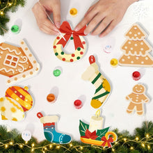 Load image into Gallery viewer, Paint by Numbers Christmas Decorations - Cozy Fireplace Kit