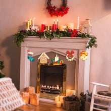 Load image into Gallery viewer, Paint by Numbers Christmas Decorations - Cozy Fireplace Kit