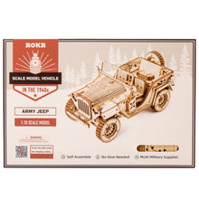 Load image into Gallery viewer, 3D Puzzle - Army Field Car