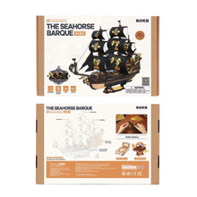 Load image into Gallery viewer, 3D Puzzle - The Seahorse Barque