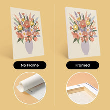 Load image into Gallery viewer, Mini Paint by numbers 15x20cm (6 pieces) - Floral Vases