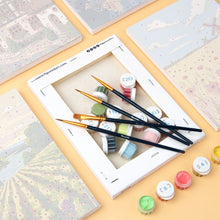 Load image into Gallery viewer, Mini Paint by numbers 15x20cm (6 pieces) - Hello Germany