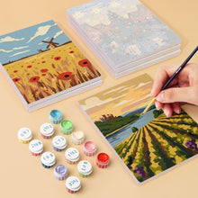 Load image into Gallery viewer, Mini Paint by numbers 15x20cm (6 pieces) - Hello Germany