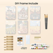 Load image into Gallery viewer, Mini Paint by numbers 15x20cm (6 pieces) - Hello Germany