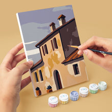 Load image into Gallery viewer, Mini Paint by numbers 15x20cm (6 pieces) - Classic Tuscany
