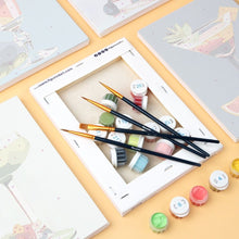 Load image into Gallery viewer, Mini Paint by numbers 15x20cm (6 pieces) - Vibrant Mixology