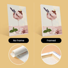 Load image into Gallery viewer, Mini Paint by numbers 15x20cm (6 pieces) - Botanical Drinks