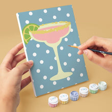 Load image into Gallery viewer, Mini Paint by numbers 15x20cm (6 pieces) - Pop Art Cocktails
