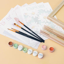 Load image into Gallery viewer, Mini Paint by numbers 15x20cm (6 pieces) - Flowers of Joy