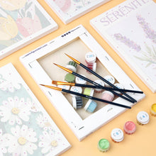 Load image into Gallery viewer, Mini Paint by numbers 15x20cm (6 pieces) - Flowers of Joy