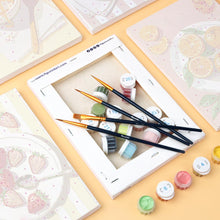 Load image into Gallery viewer, Mini Paint by numbers 15x20cm (6 pieces) - Summer Treats
