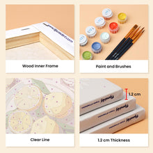 Load image into Gallery viewer, Mini Paint by numbers 15x20cm (6 pieces) - Summer Treats