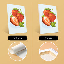 Load image into Gallery viewer, Mini Paint by numbers 15x20cm (6 pieces) - Garden Fruits