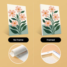 Load image into Gallery viewer, Mini Paint by numbers 15x20cm (6 pieces) - Modern Flowers